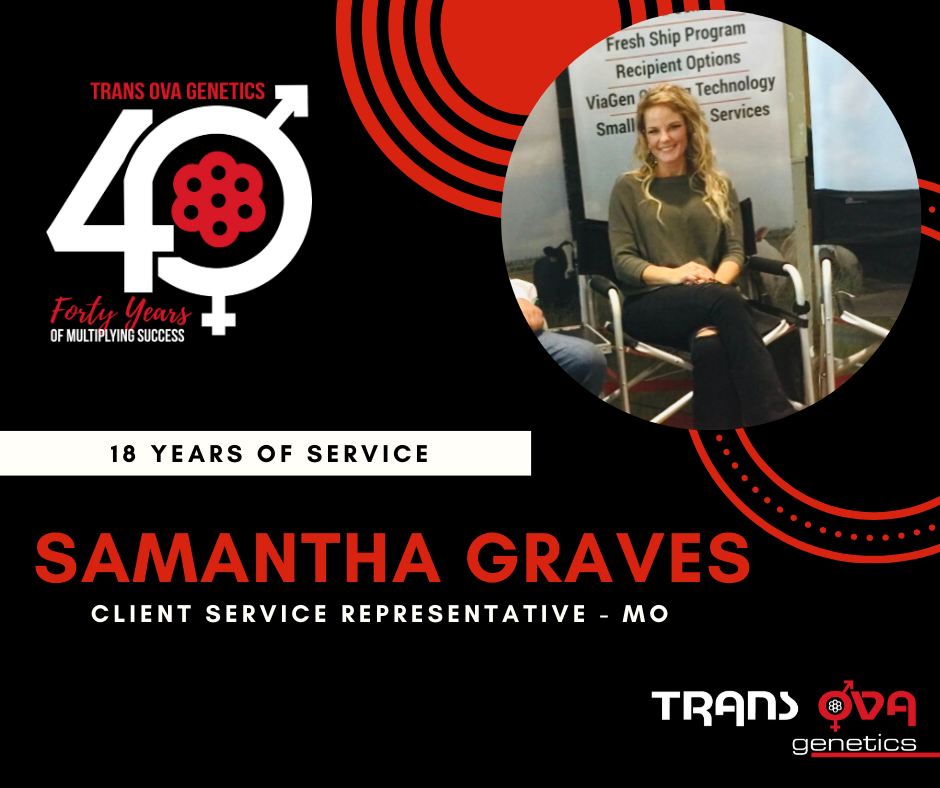 40th Anniversary Spotlight – Samantha Graves